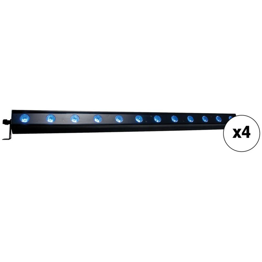 American DJ Ultra Hex Bar 12 - Foco Lineal LED (Paquete de 4) con 12 x 10W, Mezcla de Colores RGBAW+ 1720159-REG American DJ Ultra Hex Bar 12 - Foco Lineal LED (Paquete de 4) con 12 x 10W, Mezcla de Colores RGBAW+ 1720159-REG