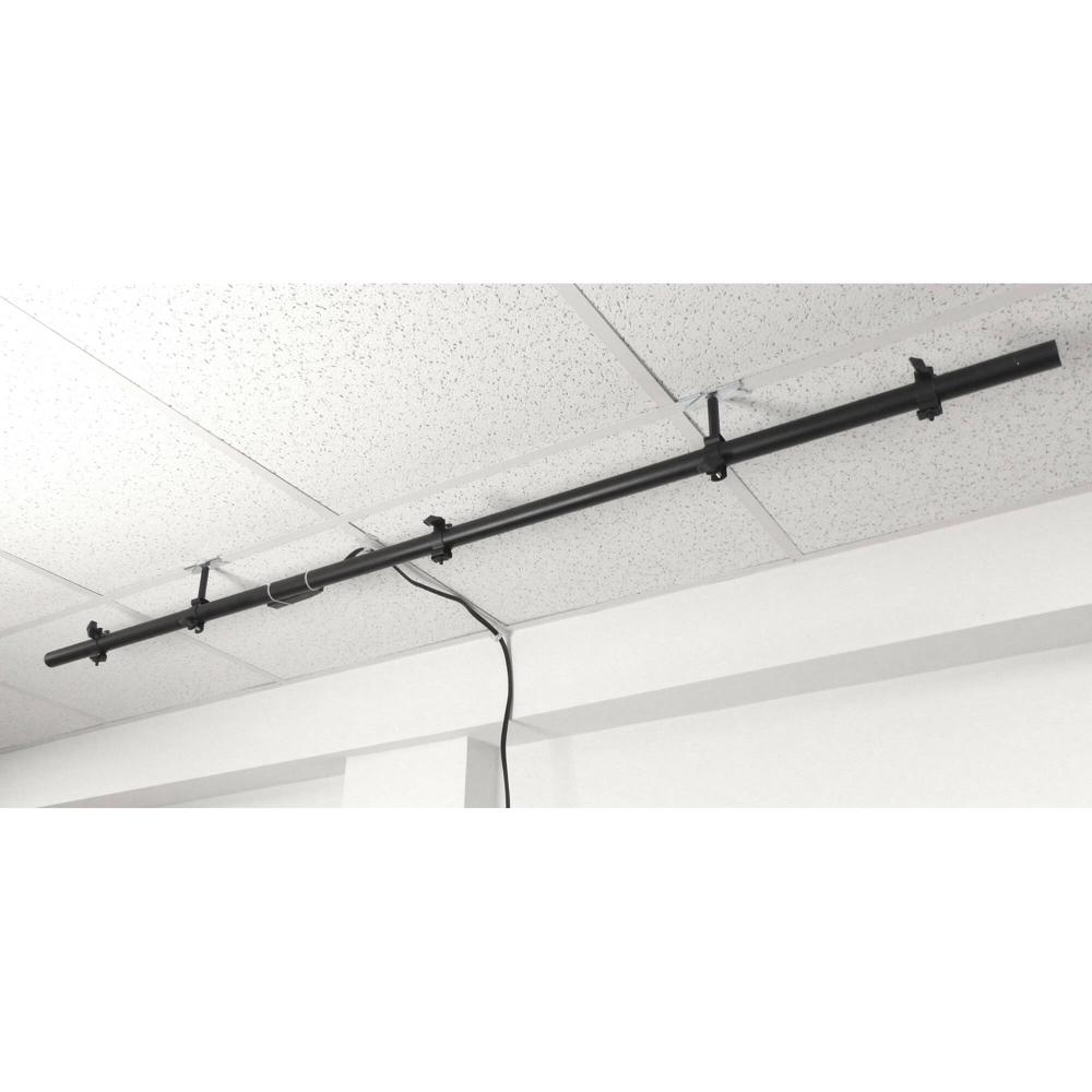 ALZO Suspended Drop Ceiling Mounting Bar for Stage Lights (Black Cord) 1725417-REG ALZO Suspended Drop Ceiling Mounting Bar for Stage Lights (Black Cord) 1725417-REG