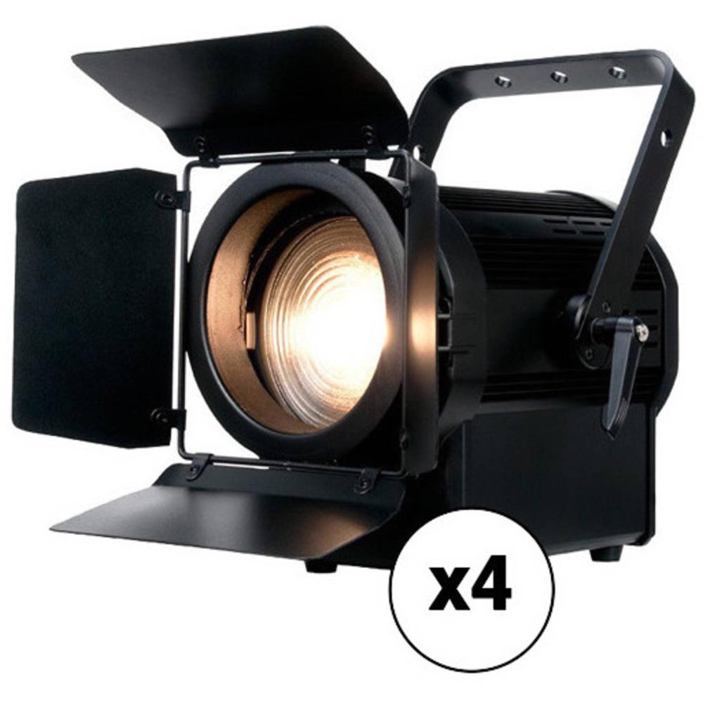 American DJ Encore FR150Z 130W LED Fresnel (Paquete de 4) - Lente Fresnel de 8 American DJ Encore FR150Z 130W LED Fresnel (Paquete de 4) - Lente Fresnel de 8