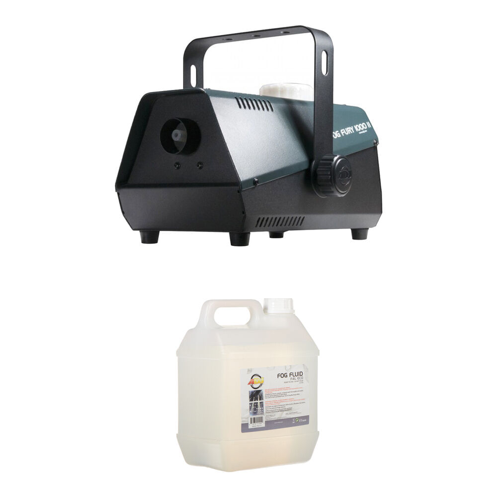American DJ Fog Fury 1000 II Fog Machine Kit with F4L Eco Fog Fluid 1457514-REG American DJ Fog Fury 1000 II Fog Machine Kit with F4L Eco Fog Fluid 1457514-REG
