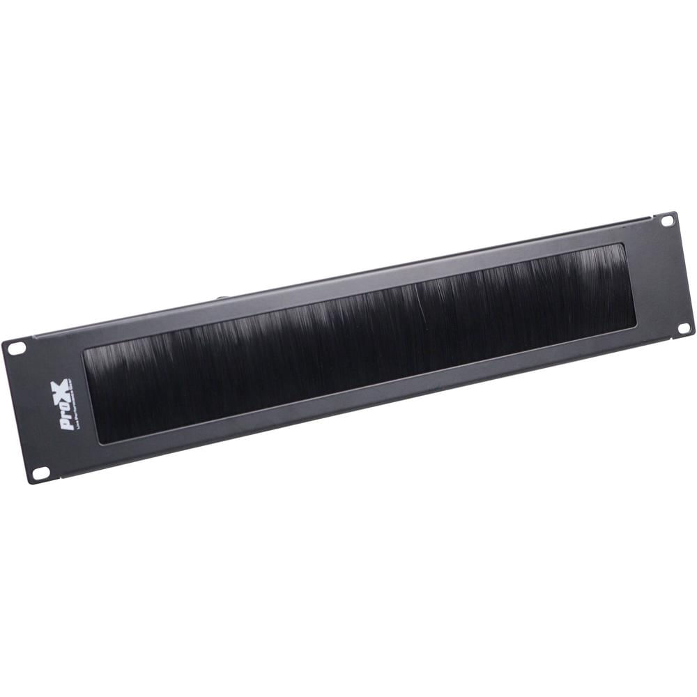 ProX T-P2BR Panel de Rack con Cepillo para Gestión de Cables (2 RU) - Organiza Cables en Rack de 2 R 1817362-REG ProX T-P2BR Panel de Rack con Cepillo para Gestión de Cables (2 RU) - Organiza Cables en Rack de 2 R 1817362-REG