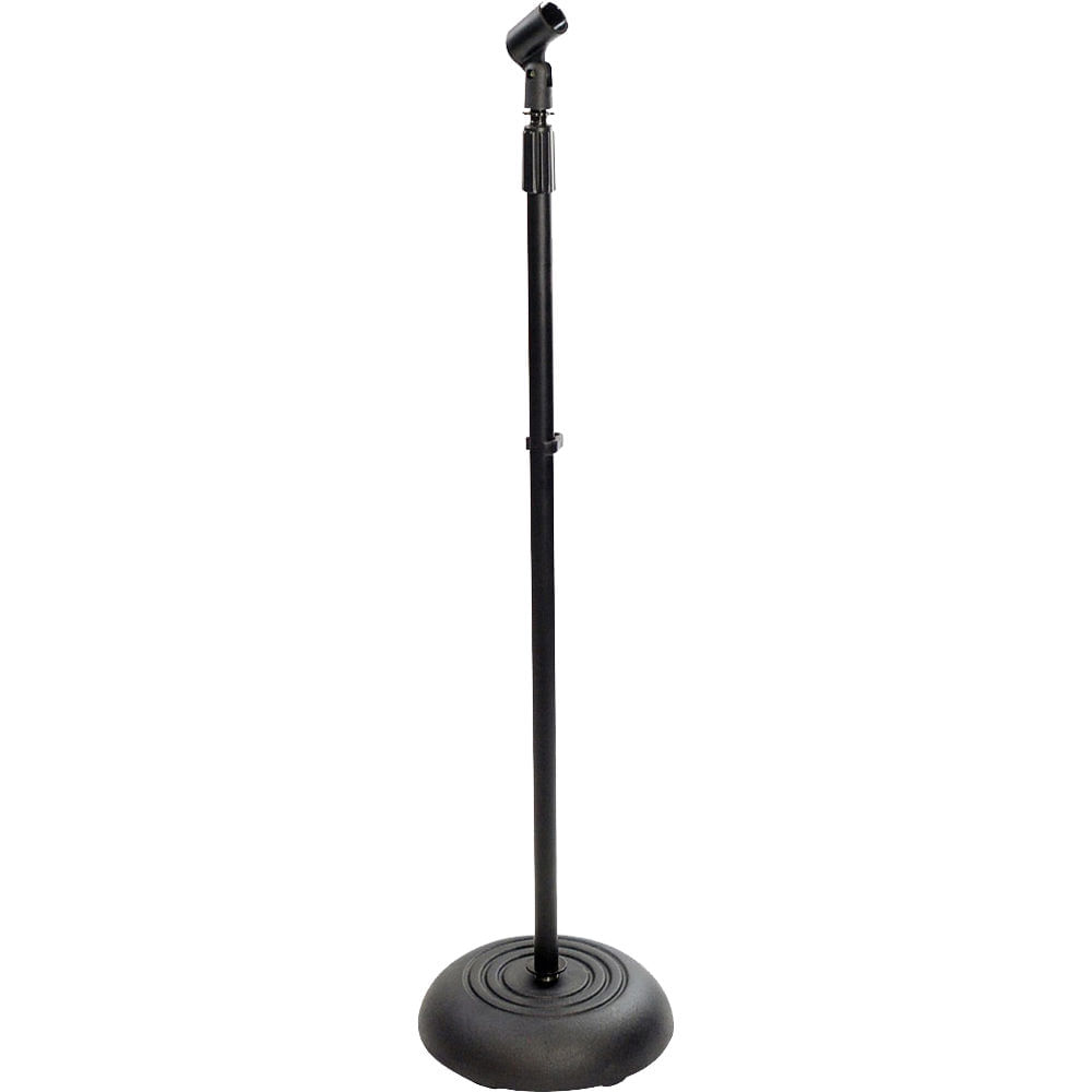 Pyle Pro Microphone Stand with Heavy Compact Base and Universal Mic Mount, Height Adjustable (2.8 to 1464440-REG Pyle Pro Microphone Stand with Heavy Compact Base and Universal Mic Mount, Height Adjustable (2.8 to 1464440-REG