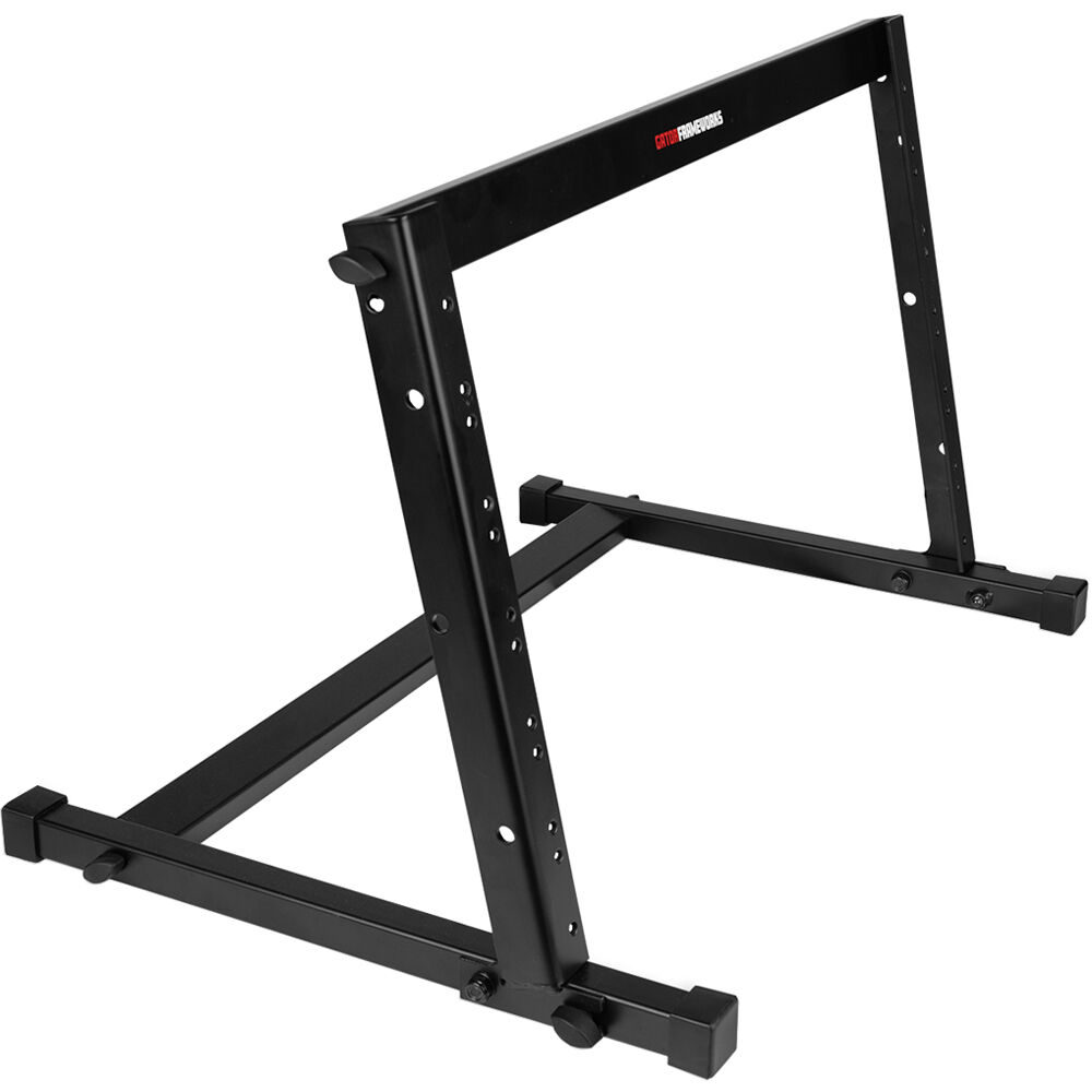 Gator Frameworks 6 RU Rack de Escritorio Metálico - Diseño Abierto, Ideal para Estudios, Estabilidad 1730594-REG Gator Frameworks 6 RU Rack de Escritorio Metálico - Diseño Abierto, Ideal para Estudios, Estabilidad 1730594-REG