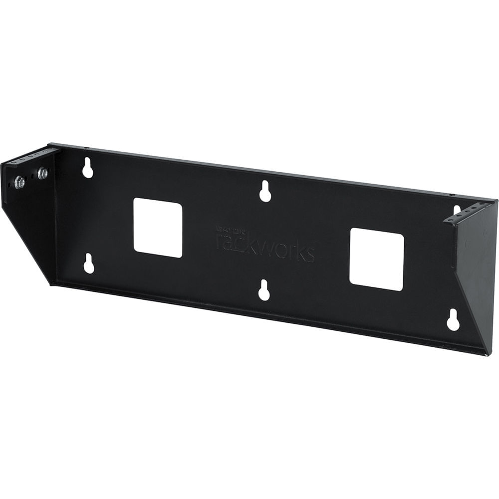 Gator GRW-VRM2U Rackworks Rack Metálico Vertical de Pared (2 RU) - Construcción de Acero de 16 Ga, M 1222911-REG Gator GRW-VRM2U Rackworks Rack Metálico Vertical de Pared (2 RU) - Construcción de Acero de 16 Ga, M 1222911-REG