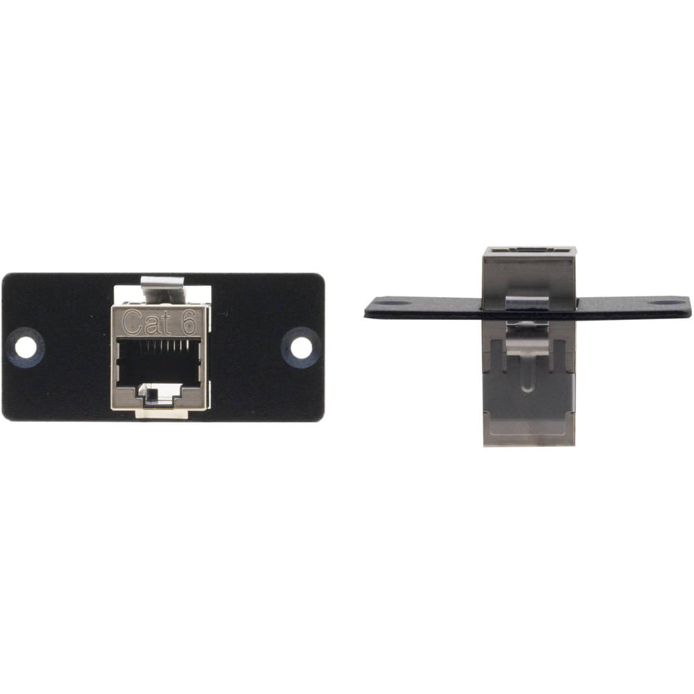 Inserto de Placa de Pared RJ45 Kramer (Negro) - Conectores RJ45 Cat 6 Hembras, Caja de Aluminio 1479446-REG Inserto de Placa de Pared RJ45 Kramer (Negro) - Conectores RJ45 Cat 6 Hembras, Caja de Aluminio 1479446-REG
