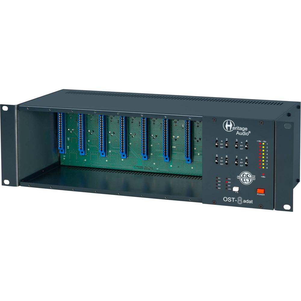 Heritage Audio OST-8 adat Rack 500 Series de 8 Slots con Conversor 24-Bit / 192 kHz y Alimentación I 1708735-REG Heritage Audio OST-8 adat Rack 500 Series de 8 Slots con Conversor 24-Bit / 192 kHz y Alimentación I 1708735-REG