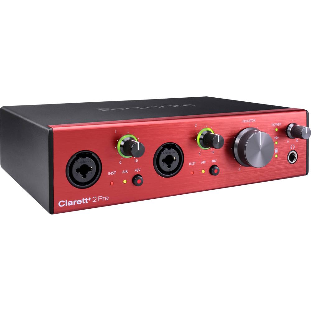 Interfaz de Audio/MIDI Focusrite Clarett+ 2Pre Desktop 10x4 USB Type-C para Músicos, Podcasters y Pr 1654643-REG Interfaz de Audio/MIDI Focusrite Clarett+ 2Pre Desktop 10x4 USB Type-C para Músicos, Podcasters y Pr 1654643-REG
