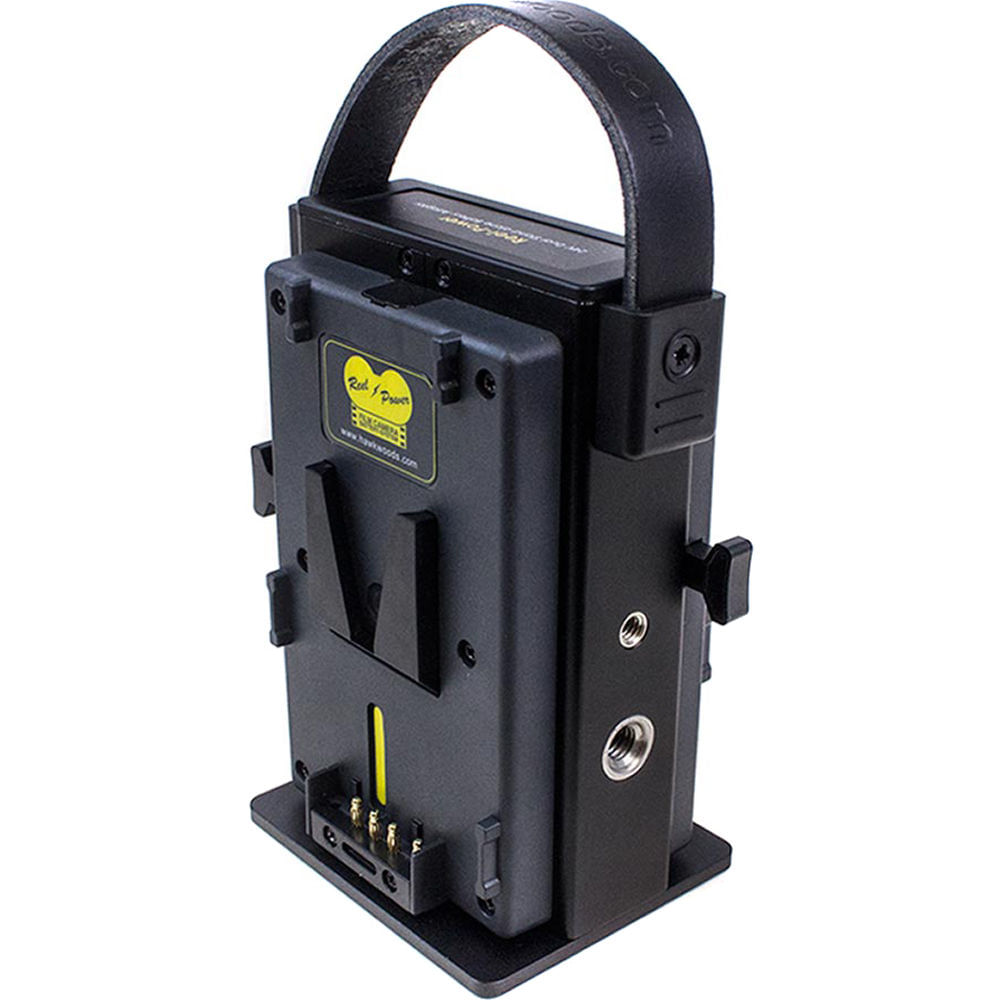 Adaptador de Alimentación Hawk-Woods Reel Power 2-Way V-Mount 29.4 VDC con Placas de Batería y Salid 1471960-REG Adaptador de Alimentación Hawk-Woods Reel Power 2-Way V-Mount 29.4 VDC con Placas de Batería y Salid 1471960-REG