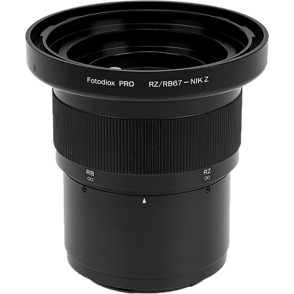 Adaptador de Montura de Lente FotodioX Pro con Helicoide de Enfoque Integrado para Lentes Mamiya RB/ 1500604-REG Adaptador de Montura de Lente FotodioX Pro con Helicoide de Enfoque Integrado para Lentes Mamiya RB/ 1500604-REG