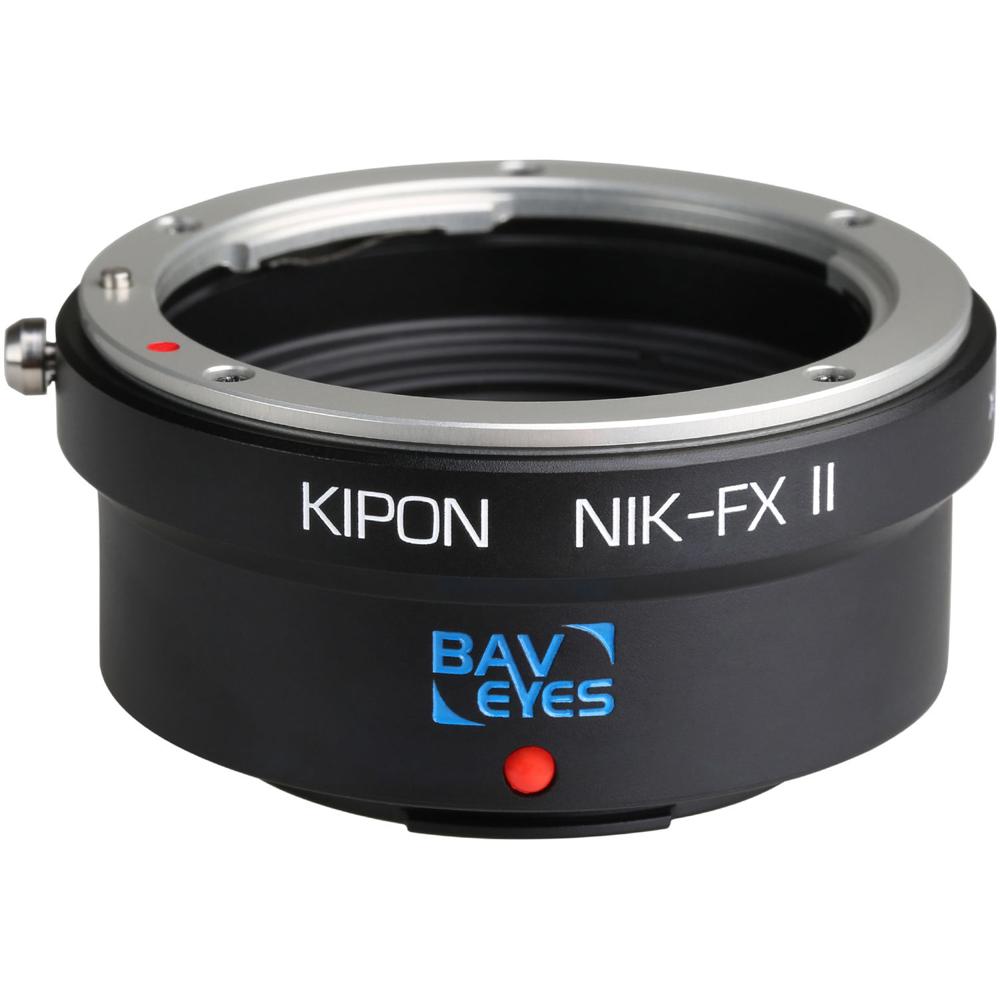 Adaptador de Montura de Lente KIPON Baveyes 0.7x Mark 2 para Lentes Nikon F a Cámaras FUJIFILM X - C 1495637-REG Adaptador de Montura de Lente KIPON Baveyes 0.7x Mark 2 para Lentes Nikon F a Cámaras FUJIFILM X - C 1495637-REG