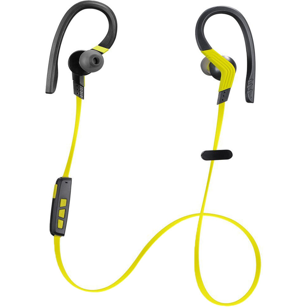 Auriculares In-Ear Deportivos Tera Grand Bluetooth 4.1 Inalámbricos (Amarillo) - Drivers Dinámicos d 1471411-REG Auriculares In-Ear Deportivos Tera Grand Bluetooth 4.1 Inalámbricos (Amarillo) - Drivers Dinámicos d 1471411-REG