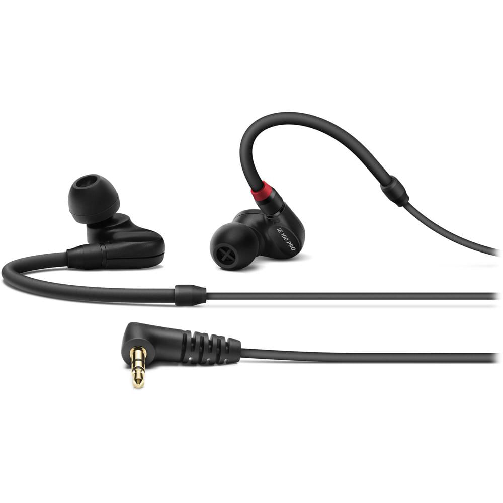 Auriculares In-Ear de Monitoreo Sennheiser IE 100 PRO (Negro) - Precisión en Monitoreo, Diseño de Co 1621228-REG Auriculares In-Ear de Monitoreo Sennheiser IE 100 PRO (Negro) - Precisión en Monitoreo, Diseño de Co 1621228-REG
