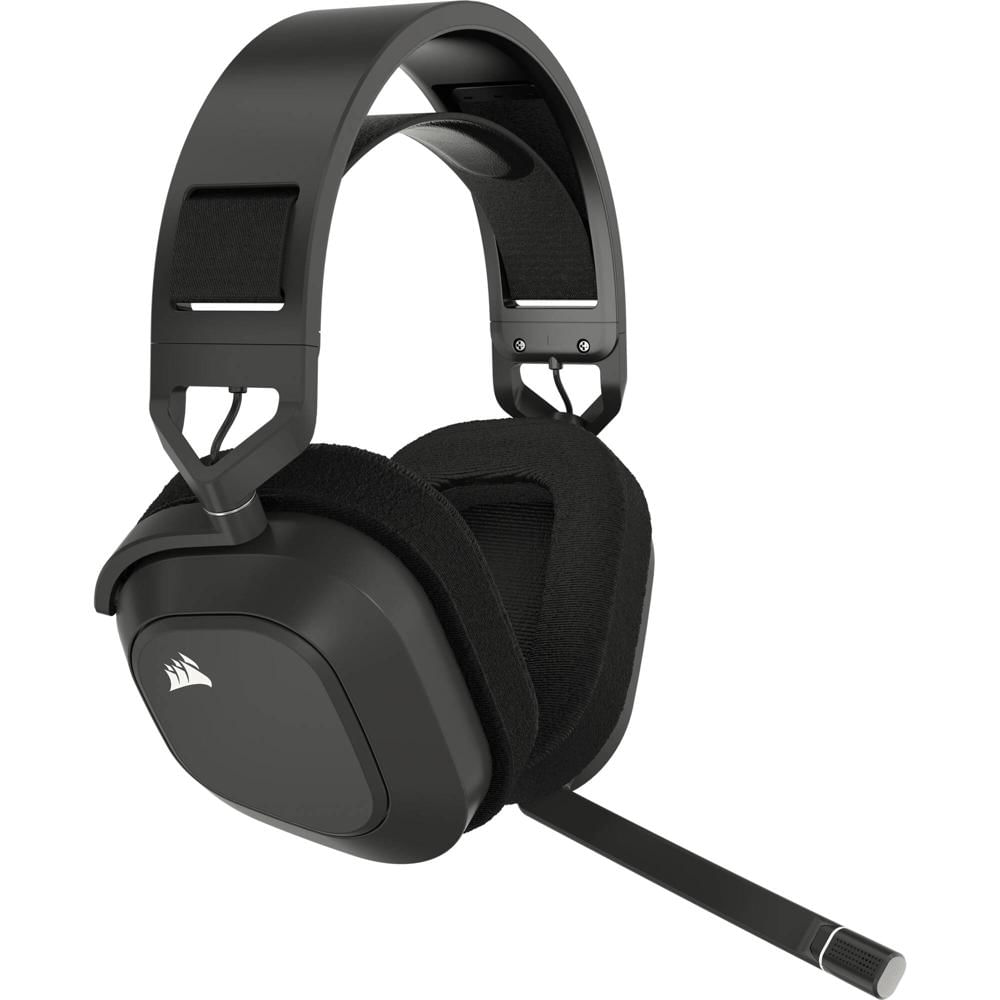 Auriculares Gaming Inalámbricos Corsair HS80 Max (Gris Acero) - Conexión RF/Bluetooth, Controladores 1812135-REG Auriculares Gaming Inalámbricos Corsair HS80 Max (Gris Acero) - Conexión RF/Bluetooth, Controladores 1812135-REG