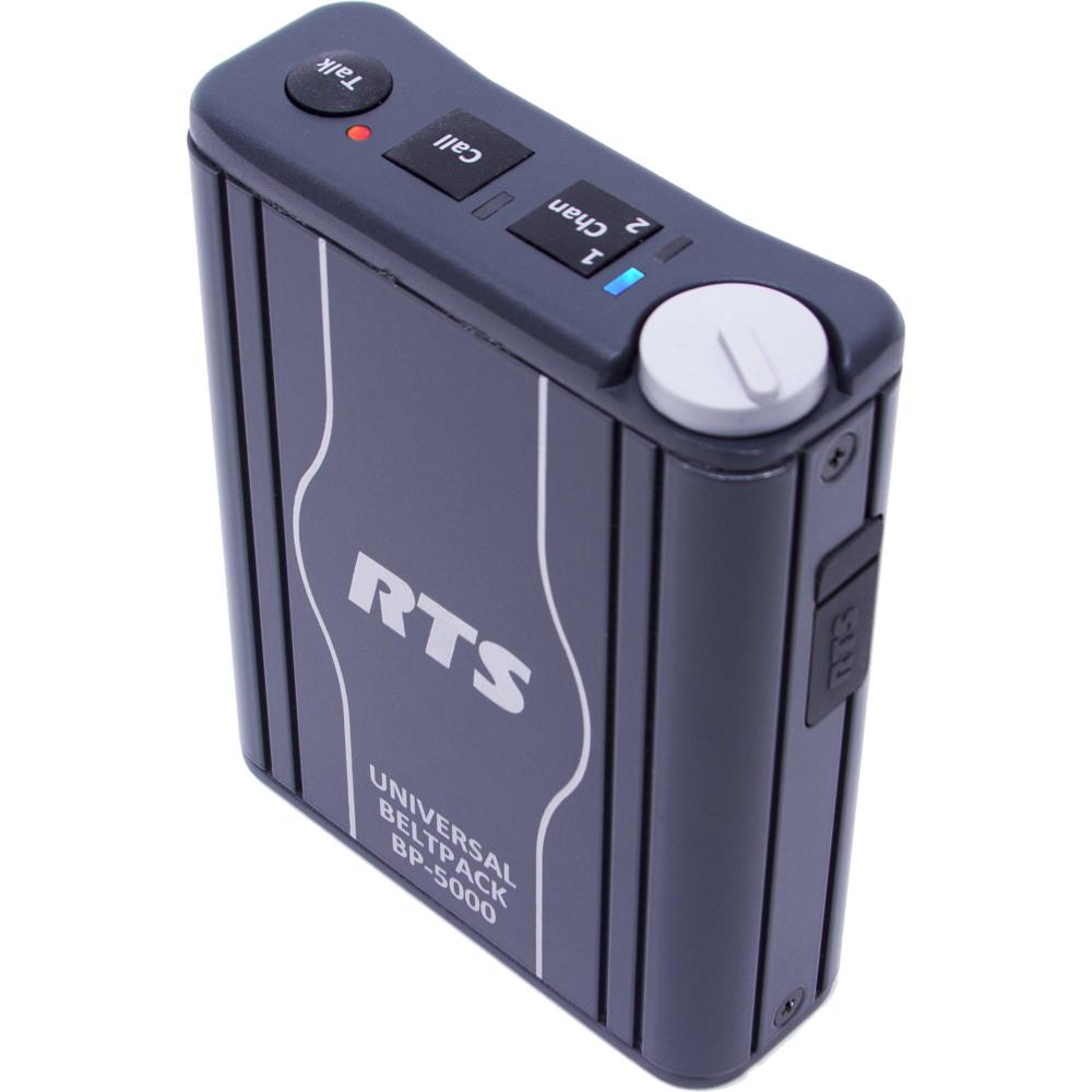 Telex BP-5000 Intercom Beltpack Universal con Conectores XLR y Botones de Canal Activo 1480839-REG Telex BP-5000 Intercom Beltpack Universal con Conectores XLR y Botones de Canal Activo 1480839-REG