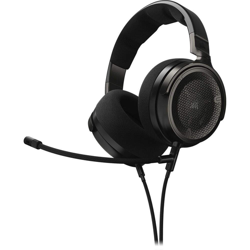 Corsair VIRTUOSO PRO Auriculares Gaming Abiertos (Carbono) - Drivers de Grafeno de 50mm, Diseño Over 1812136-REG Corsair VIRTUOSO PRO Auriculares Gaming Abiertos (Carbono) - Drivers de Grafeno de 50mm, Diseño Over 1812136-REG
