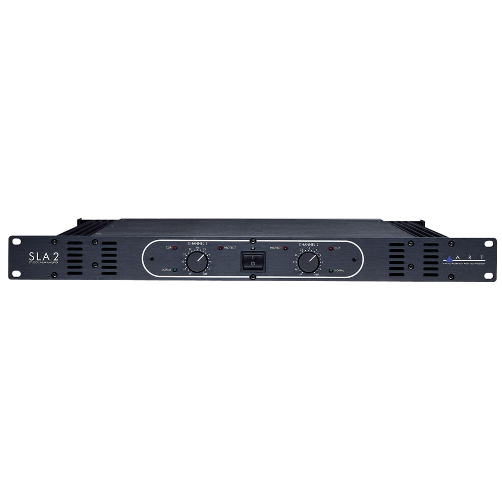 Amplificador de Potencia Rackmount ART SLA-2 - 2 Canales (200W por Canal a 8 Ohmios) 284816-REG Amplificador de Potencia Rackmount ART SLA-2 - 2 Canales (200W por Canal a 8 Ohmios) 284816-REG