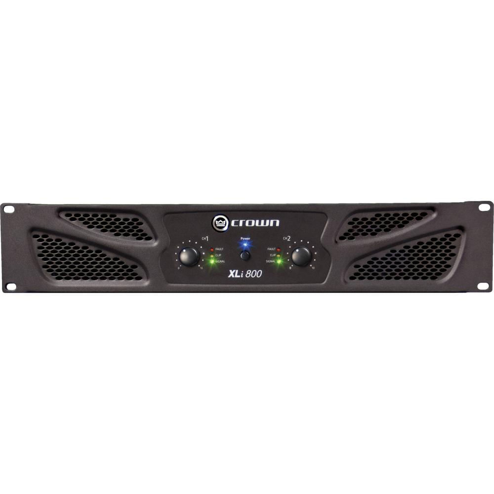 Amplificador de Potencia Estéreo Crown Audio XLi 800 - 300W por Canal, Modo Estéreo/Paralelo/Mono, E 1126335-REG Amplificador de Potencia Estéreo Crown Audio XLi 800 - 300W por Canal, Modo Estéreo/Paralelo/Mono, E 1126335-REG