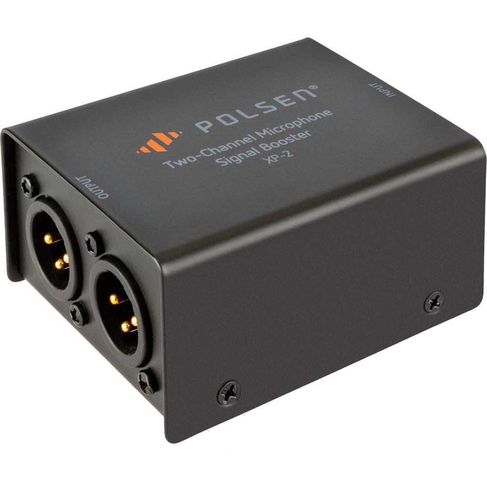 Amplificador de Señal Polsen XP-2 de 2 Canales - 25 dB de Ganancia Limpia, Ideal para Micrófonos Din 1749384-REG Amplificador de Señal Polsen XP-2 de 2 Canales - 25 dB de Ganancia Limpia, Ideal para Micrófonos Din 1749384-REG