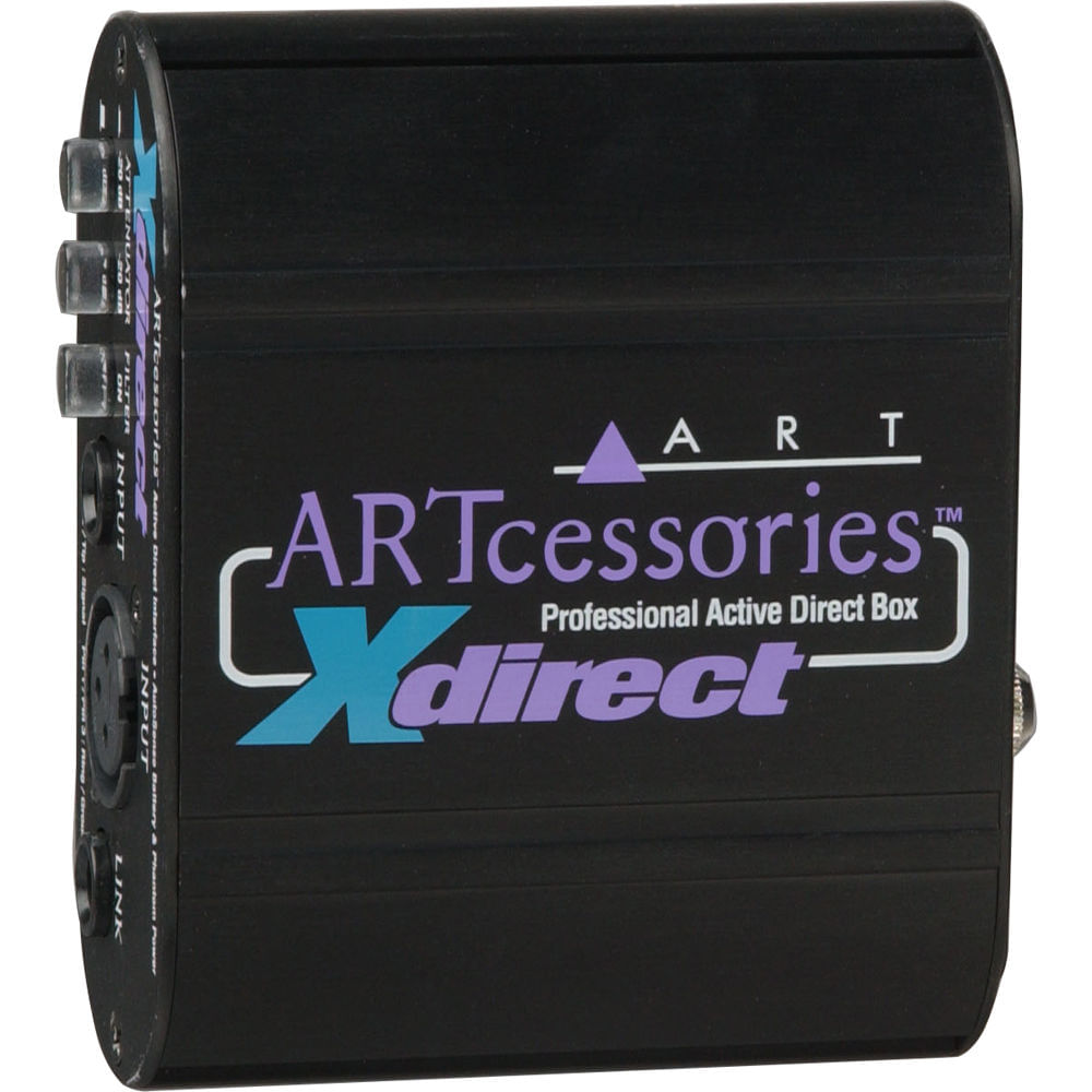 ART Xdirect Direct Box - Activa, Alimentación por Batería o Phantom 358944-REG ART Xdirect Direct Box - Activa, Alimentación por Batería o Phantom 358944-REG