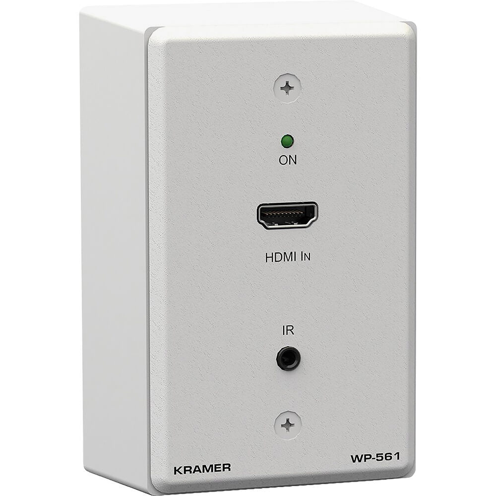Kramer OWB-1G/D Caja de Pared de Un Solo Gang (Blanca) - Compatible con Placas de Pared de Un Solo G 1813002-REG Kramer OWB-1G/D Caja de Pared de Un Solo Gang (Blanca) - Compatible con Placas de Pared de Un Solo G 1813002-REG