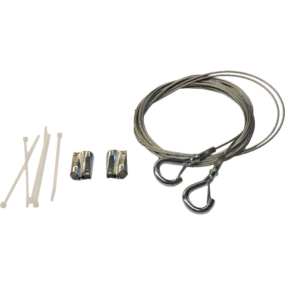 Kit de Suspensión SoundTube para Altavoces de la Serie RSi - Cable de Seguridad de 10', Dos SpeedCla 891089-REG Kit de Suspensión SoundTube para Altavoces de la Serie RSi - Cable de Seguridad de 10', Dos SpeedCla 891089-REG