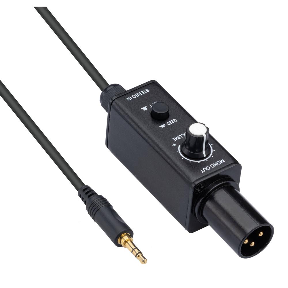 Kopul LT-PDI Caja Directa Pasiva de Un Canal para Laptop - Convierte 3.5mm Estéreo a XLR Mono, Salid 1771390-REG Kopul LT-PDI Caja Directa Pasiva de Un Canal para Laptop - Convierte 3.5mm Estéreo a XLR Mono, Salid 1771390-REG
