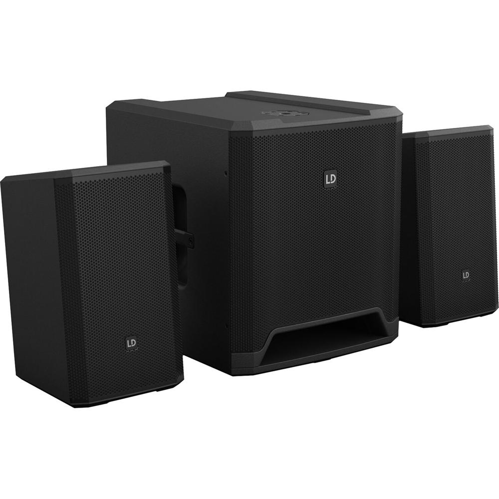 LD Systems DAVE 12 G4X Sistema PA Compacto 2.1 1460W con Subwoofer de 12 LD Systems DAVE 12 G4X Sistema PA Compacto 2.1 1460W con Subwoofer de 12