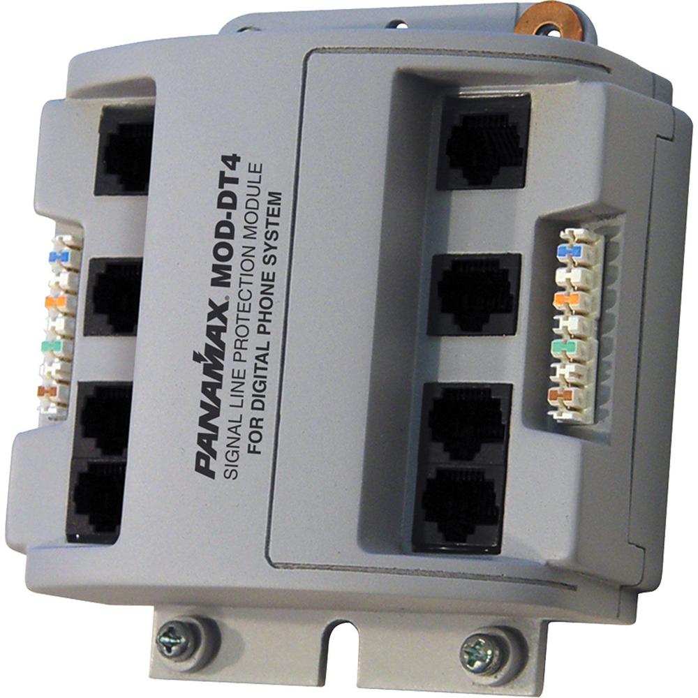 Módulo de Protección de Línea Telefónica Digital Panamax MOD-DT4 (4 Líneas) - Compatible con DS, Con 1746113-REG Módulo de Protección de Línea Telefónica Digital Panamax MOD-DT4 (4 Líneas) - Compatible con DS, Con 1746113-REG