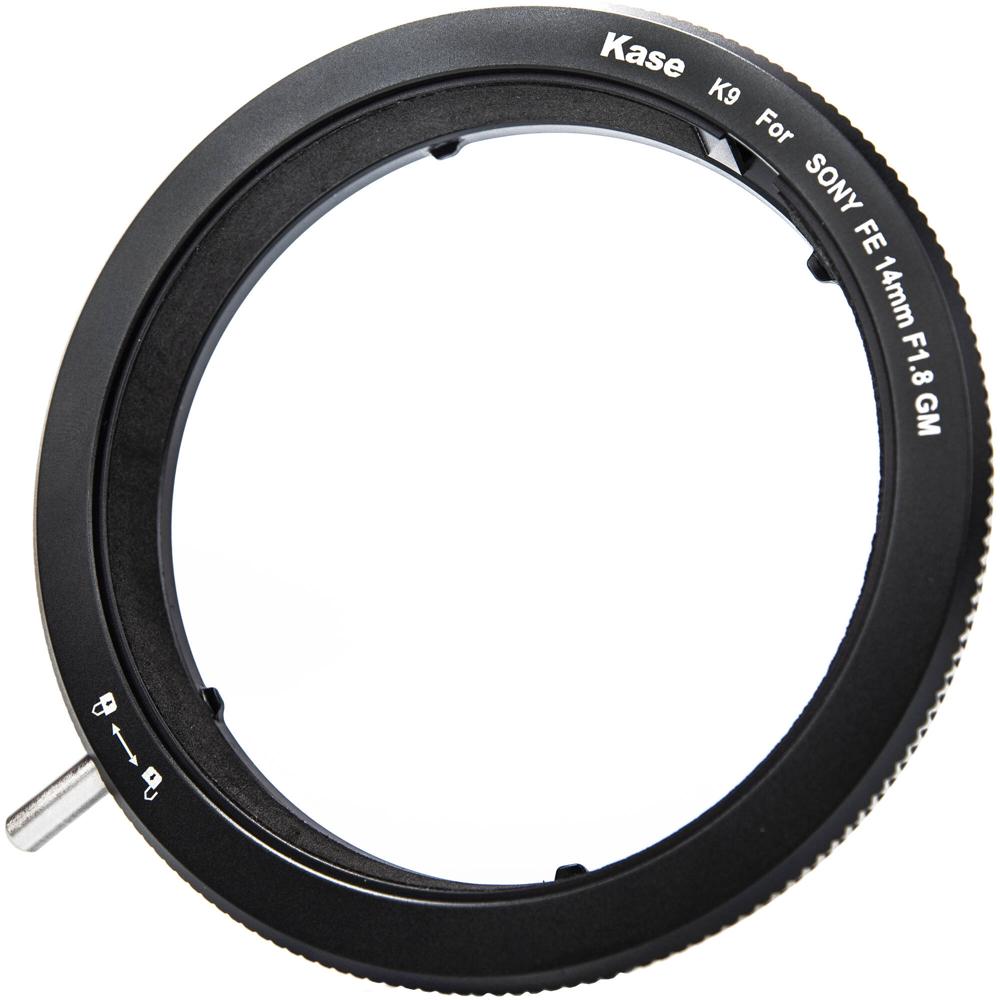 Adaptador Kase K9 para lente Sony FE 14mm f/1.8 GM - Anillo para soporte de filtro de 100mm, constru 1653105-REG Adaptador Kase K9 para lente Sony FE 14mm f/1.8 GM - Anillo para soporte de filtro de 100mm, constru 1653105-REG