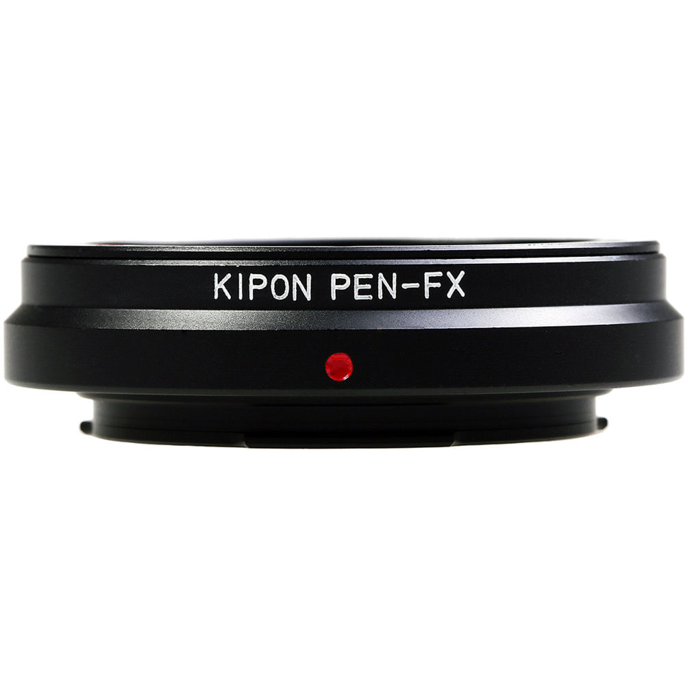 Adaptador KIPON Básico para Lentes Olympus PEN a Cámara FUJIFILM X-Mount - Enfoque a Infinito y Cons 1455940-REG Adaptador KIPON Básico para Lentes Olympus PEN a Cámara FUJIFILM X-Mount - Enfoque a Infinito y Cons 1455940-REG
