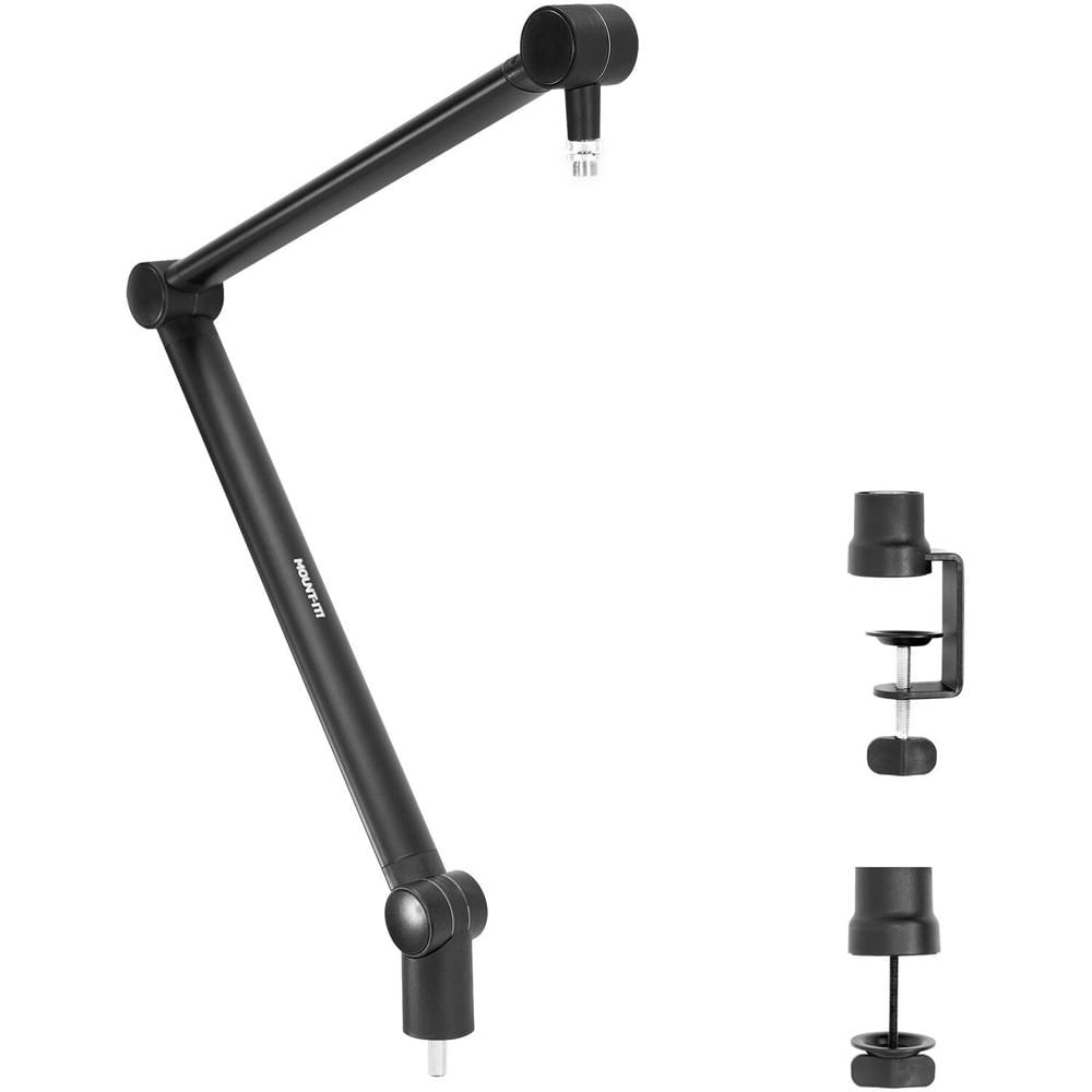Soporte de Micrófono Ajustable Mount-It! para Podcasters, Gamers y Creadores de Contenido 1683156-REG Soporte de Micrófono Ajustable Mount-It! para Podcasters, Gamers y Creadores de Contenido 1683156-REG