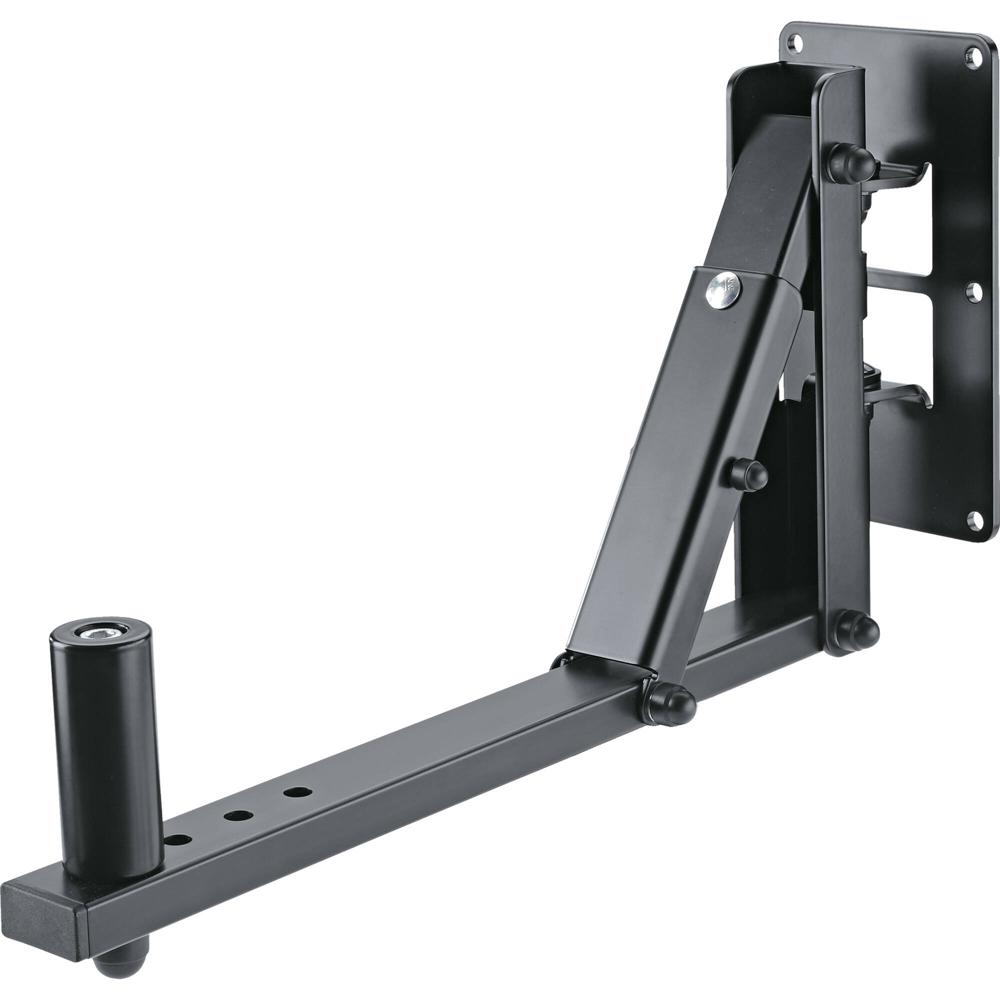 Soporte de Pared para Altavoces K&M (Negro) - Inclinación de 0 a 30°, Rotación de 140°, Compatible c 1673753-REG Soporte de Pared para Altavoces K&M (Negro) - Inclinación de 0 a 30°, Rotación de 140°, Compatible c 1673753-REG
