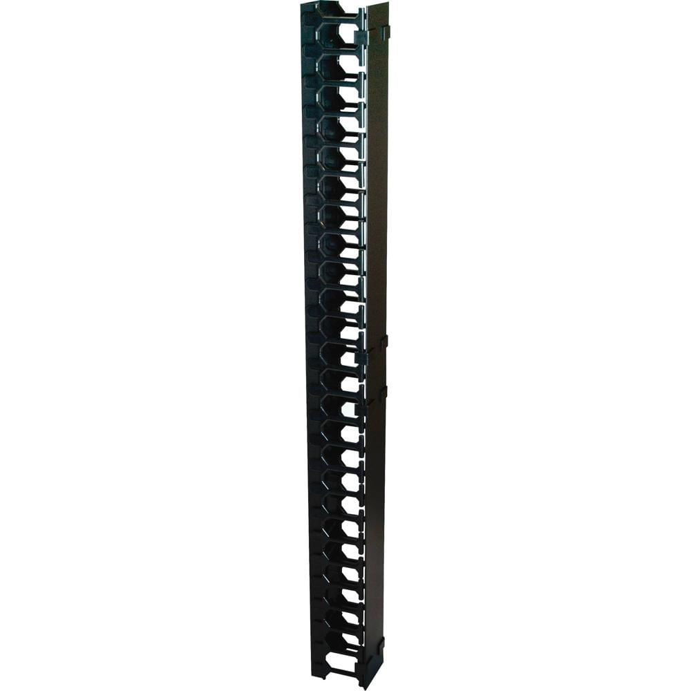 Video Mount Products Gestión Vertical de Cables (42 Espacios de Rack, Negro) 1032878-REG Video Mount Products Gestión Vertical de Cables (42 Espacios de Rack, Negro) 1032878-REG