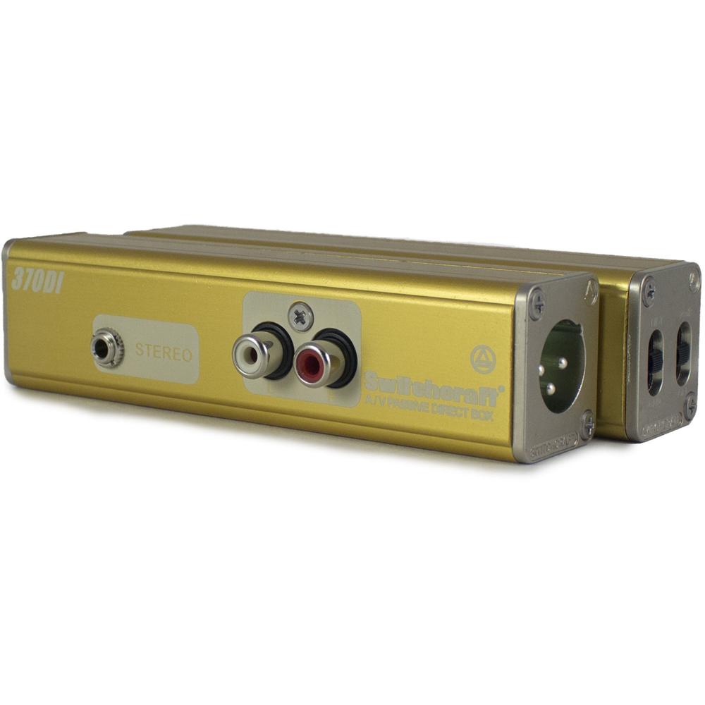 Switchcraft 370DI AudioStix: Caja Directa Pasiva A/V y Adaptador de Audio Inline con Entradas RCA Do 1388518-REG Switchcraft 370DI AudioStix: Caja Directa Pasiva A/V y Adaptador de Audio Inline con Entradas RCA Do 1388518-REG