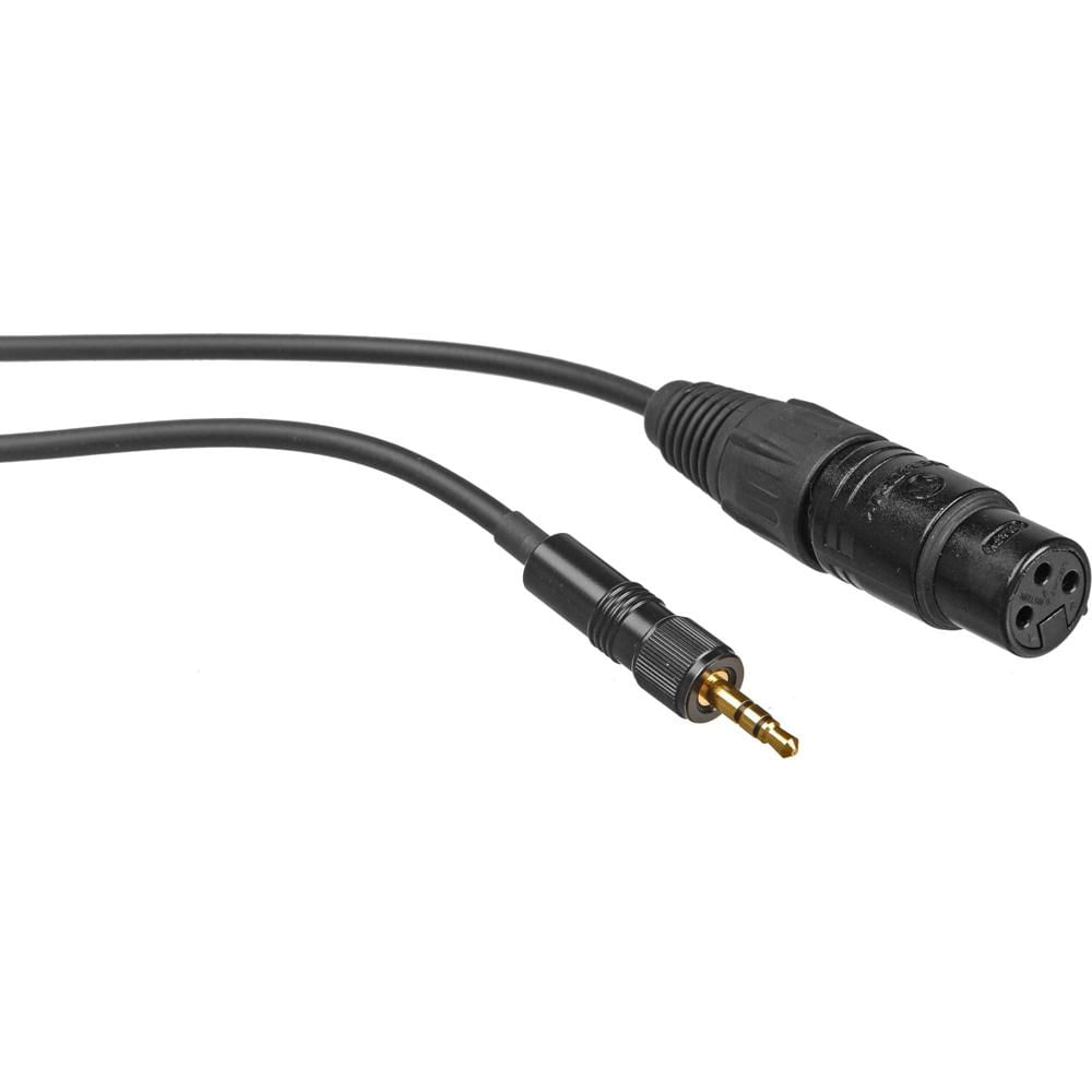 Cable Adaptador de 3 Pines XLR Femenino a 3.5mm TRS con Bloqueo para Transmisores Sennheiser G2 (2') 287327-REG Cable Adaptador de 3 Pines XLR Femenino a 3.5mm TRS con Bloqueo para Transmisores Sennheiser G2 (2') 287327-REG