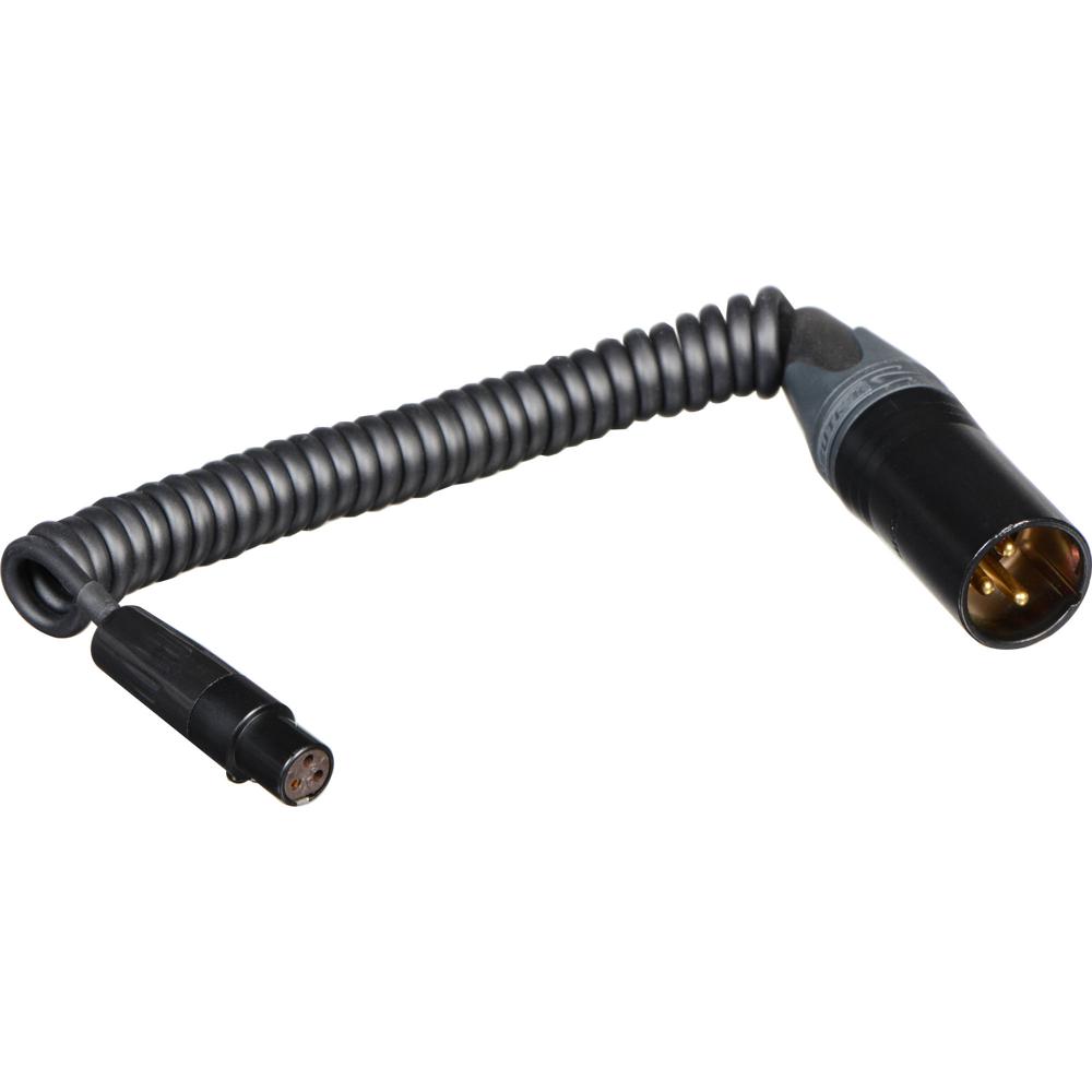 Cable Coiled TA3F a XLR Macho de 3 Pines para Conexión de Receptor a Cámara - Compatible con Recepto 1132765-REG Cable Coiled TA3F a XLR Macho de 3 Pines para Conexión de Receptor a Cámara - Compatible con Recepto 1132765-REG