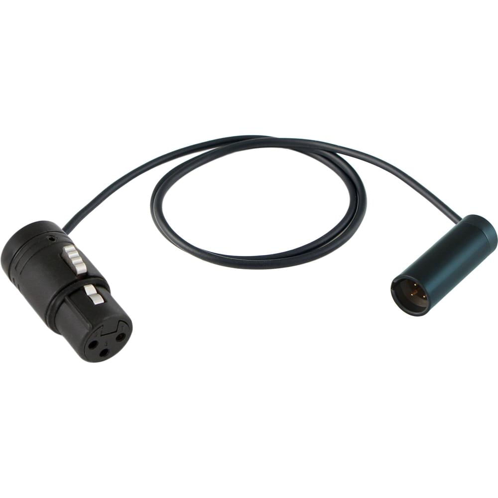 Cable Techniques XLR3F a TA3M de Bajo Perfil para Canon EOS C70, EOS C400 y Blackmagic Pocket Cinema 1619811-REG Cable Techniques XLR3F a TA3M de Bajo Perfil para Canon EOS C70, EOS C400 y Blackmagic Pocket Cinema 1619811-REG