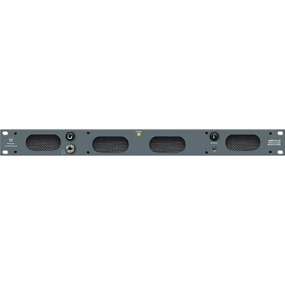 Wohler AMP1A-PLUS Monitor de Audio Estéreo Rackmount Activo 1RU con Entradas XLR, 5 Transductores, 3 697326-REG Wohler AMP1A-PLUS Monitor de Audio Estéreo Rackmount Activo 1RU con Entradas XLR, 5 Transductores, 3 697326-REG