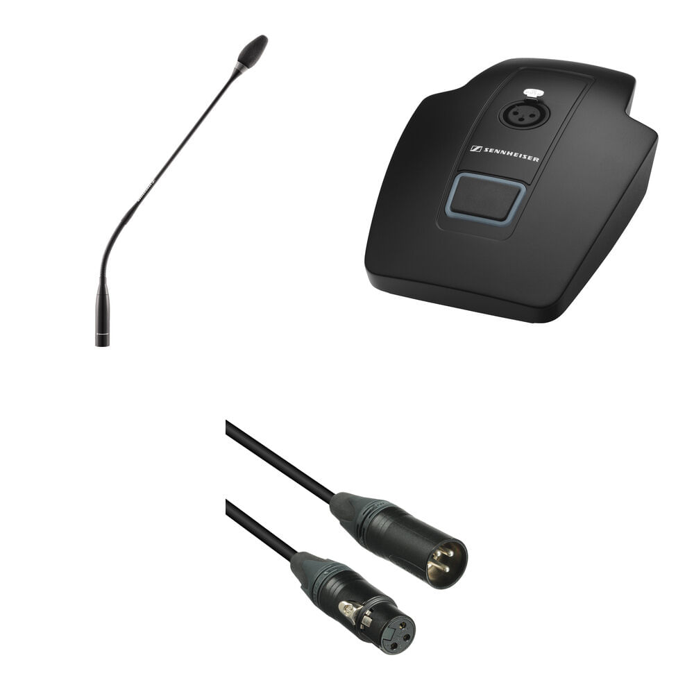 Kit de Micrófono de Mesa Sennheiser con Brazo Flexible de 15.7 Kit de Micrófono de Mesa Sennheiser con Brazo Flexible de 15.7
