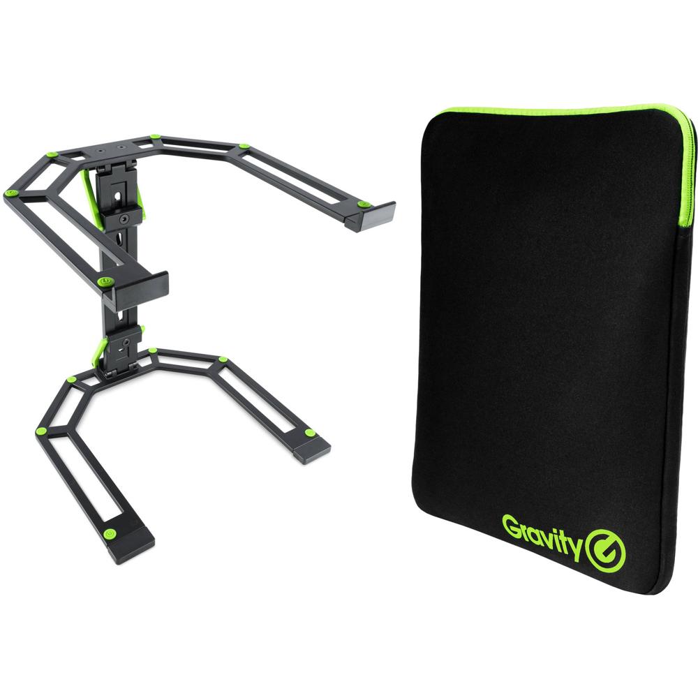 Soporte Ajustable para Laptop y Controlador Gravity con Bolsa de Protección de Neopreno - Compatible 1522248-REG Soporte Ajustable para Laptop y Controlador Gravity con Bolsa de Protección de Neopreno - Compatible 1522248-REG
