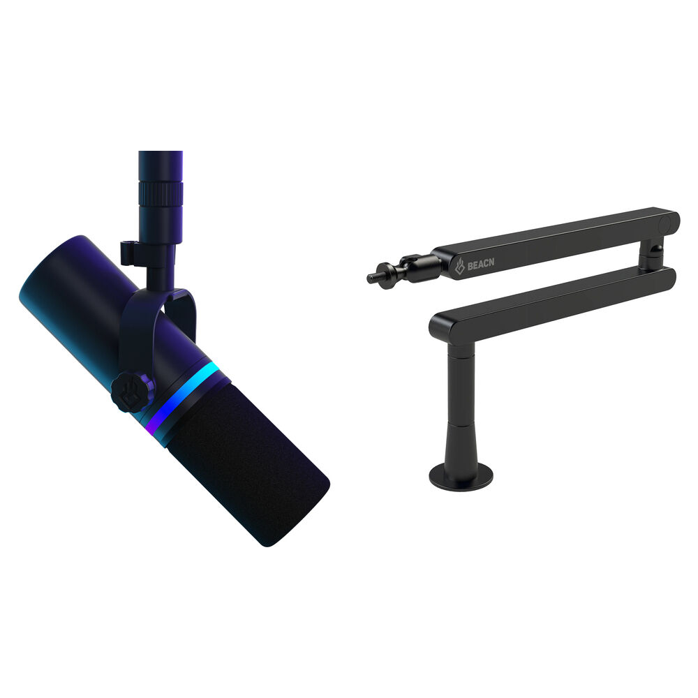 Kit de Micrófono Dinámico USB BEACN para Transmisión y Podcasting con Brazo de Soporte (Azul) - Incl 1799265-REG Kit de Micrófono Dinámico USB BEACN para Transmisión y Podcasting con Brazo de Soporte (Azul) - Incl 1799265-REG