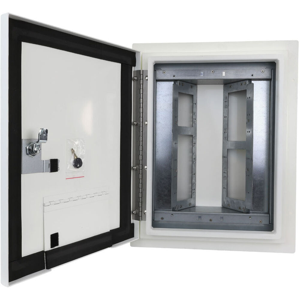 Caja Meteorológica FSR con Cubierta de Montaje Superficial (Blanca) - 3 Aberturas: 2 de 2 Gang, 1 de 661772-REG Caja Meteorológica FSR con Cubierta de Montaje Superficial (Blanca) - 3 Aberturas: 2 de 2 Gang, 1 de 661772-REG