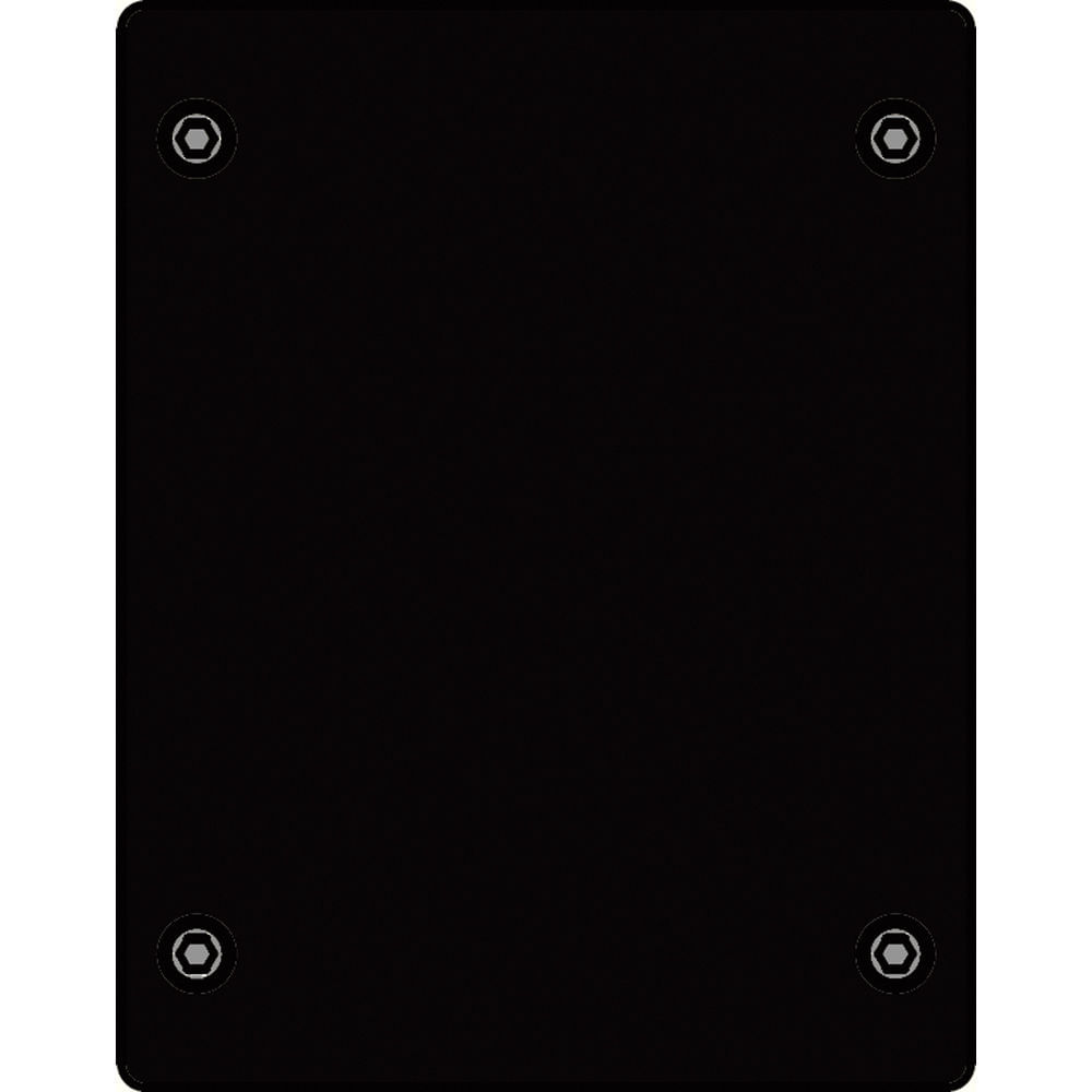 FSR IPS-B000Q-BLK Inserto en Blanco Quad-Space (Negro) - Soluciones de Placas Inteligentes, Diseño M 664878-REG FSR IPS-B000Q-BLK Inserto en Blanco Quad-Space (Negro) - Soluciones de Placas Inteligentes, Diseño M 664878-REG