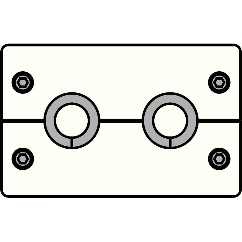 FSR IPS-B020D-WHT Inserto en Blanco IPS (Blanco) - Diseño Modular con Aberturas Pasantes y Aplicacio 664849-REG FSR IPS-B020D-WHT Inserto en Blanco IPS (Blanco) - Diseño Modular con Aberturas Pasantes y Aplicacio 664849-REG