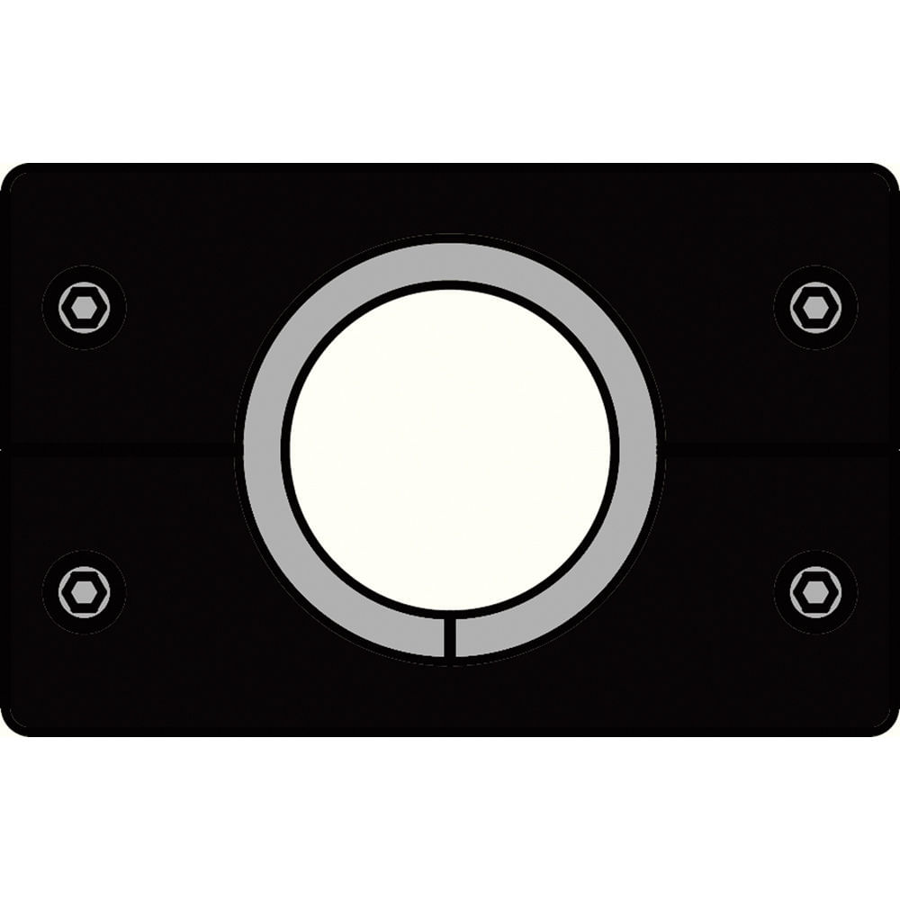 FSR IPS-B010D-BLK Inserto en Blanco IPS (Negro) - Apertura Pasante con Buje de 0.812 FSR IPS-B010D-BLK Inserto en Blanco IPS (Negro) - Apertura Pasante con Buje de 0.812