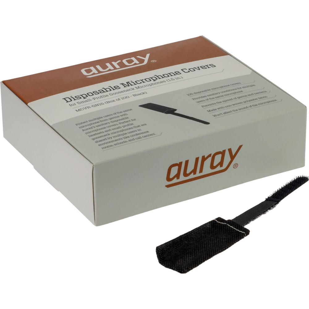 Cubiertas Desechables Auray para Micrófonos de Perfil Pequeño, Auriculares y Micrófonos de Cuello de 1646206-REG Cubiertas Desechables Auray para Micrófonos de Perfil Pequeño, Auriculares y Micrófonos de Cuello de 1646206-REG