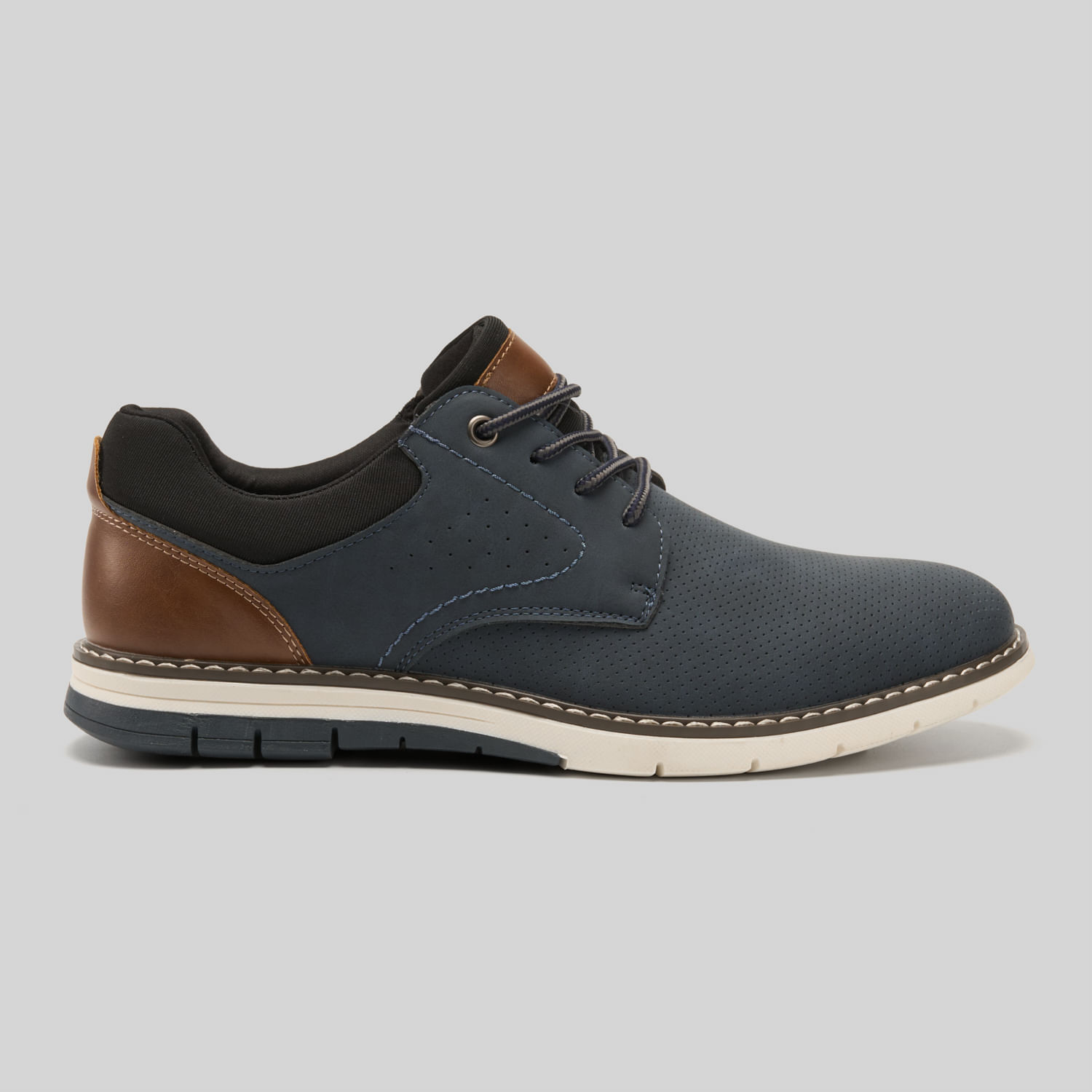 Zapatos De Vestir Hombre B994310 Malabar Azul
