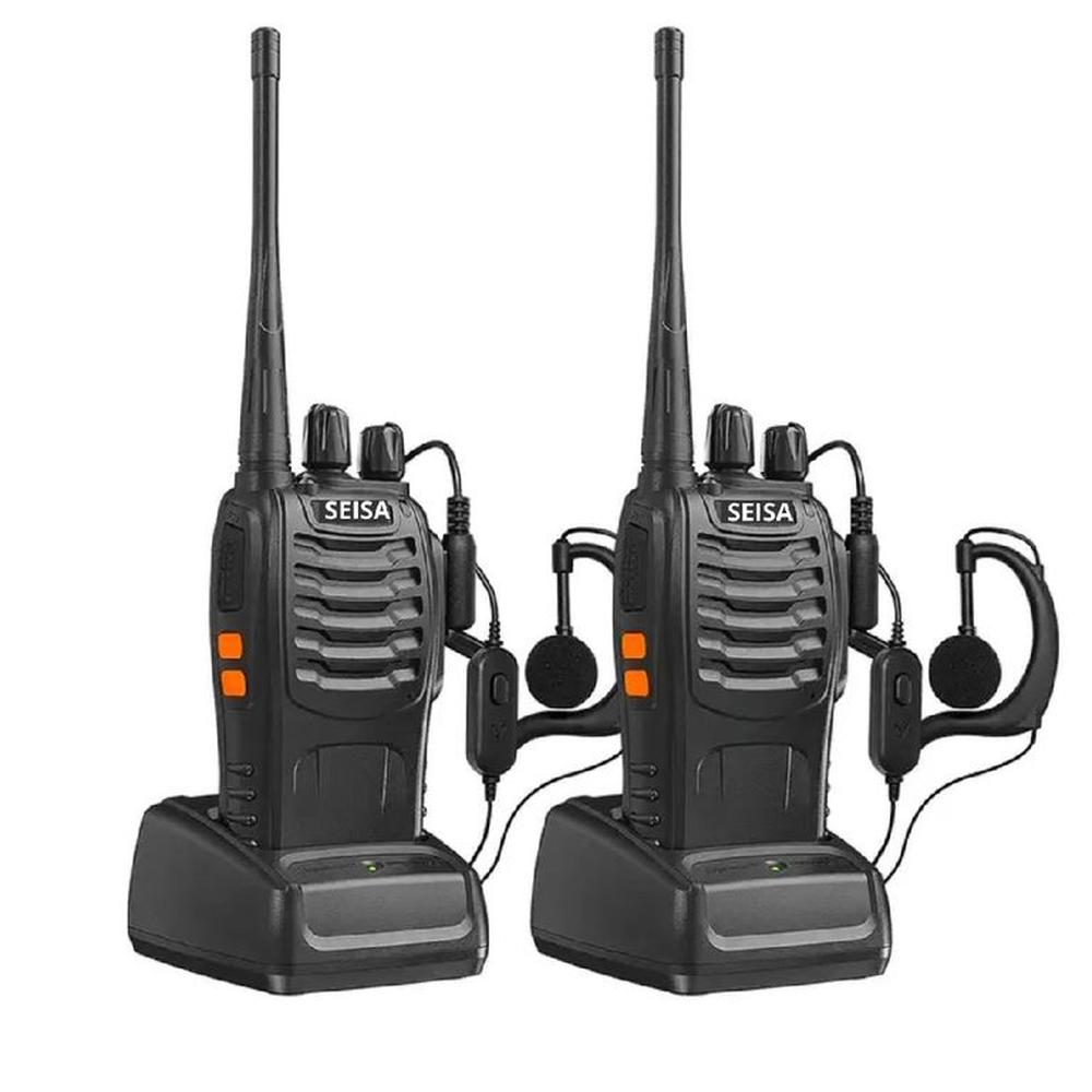 Walkie Talkie 01 Par Radio Transmisor Receptor 3KM 5w SEISA Walkie Talkie 01 Par Radio Transmisor Receptor 3KM 5w SEISA