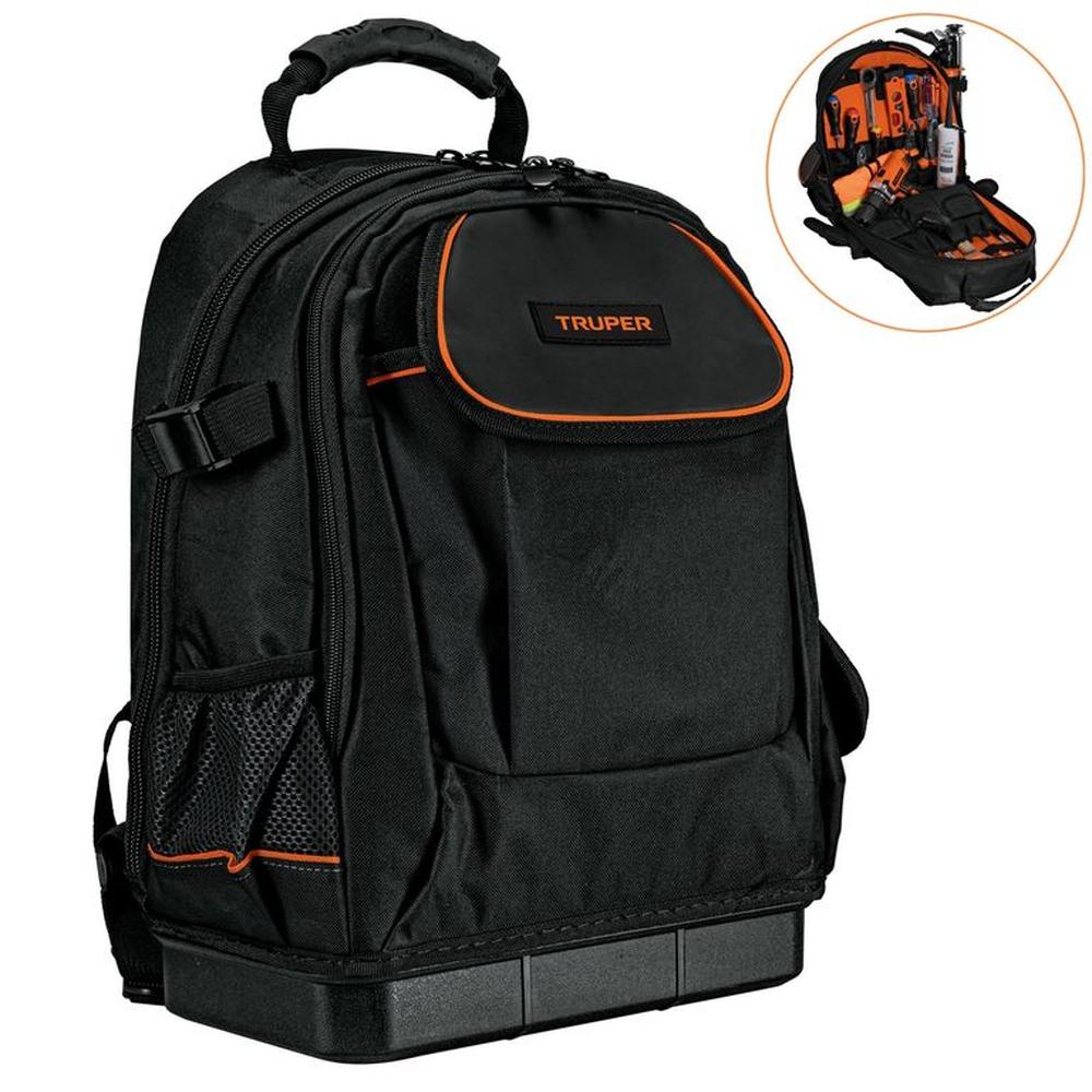 Mochila Portaherramientas Truper 101375 Color Negro