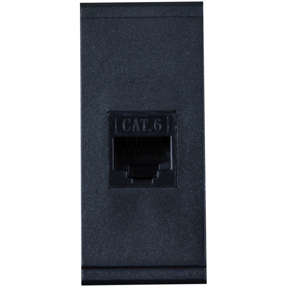 MuxLab Módulo RJ45 Cat 6 para Panel de Mesa (Negro) - 6 Módulos para Equipos A/V, Instalación en Var 1719307-REG MuxLab Módulo RJ45 Cat 6 para Panel de Mesa (Negro) - 6 Módulos para Equipos A/V, Instalación en Var 1719307-REG